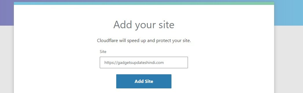 Free CloudFlare CDN को WordPress Blog, html web में कैसे Setup करें