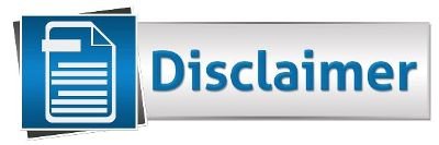 Disclaimer