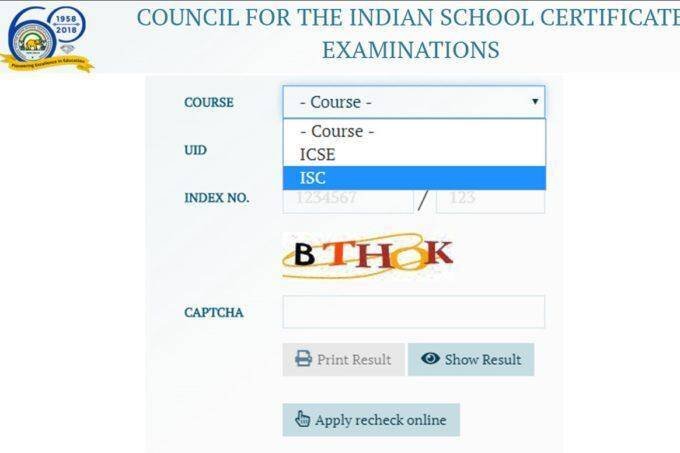 CISCE Result 2022