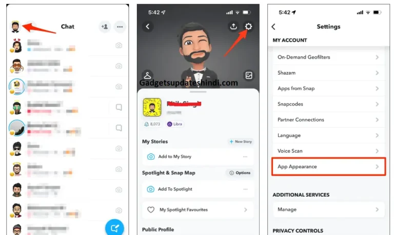 Enable Dark Mode in Snapchat