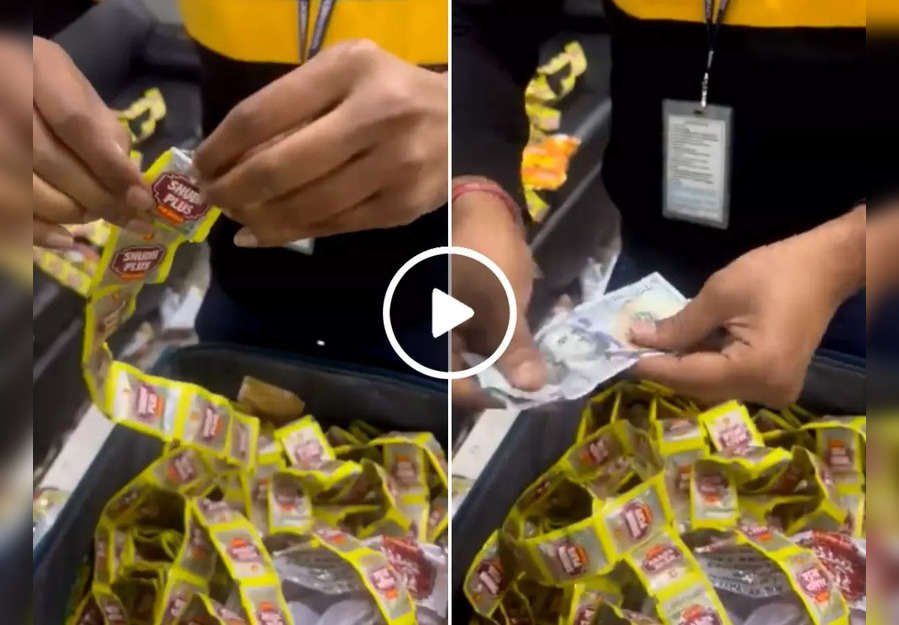 Gutkha pouch yield us dollars worth 32 lakh