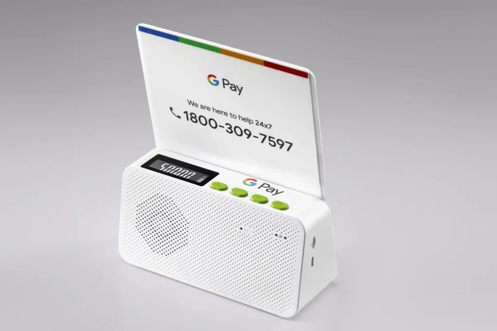 Google Pay SoundPod audio device