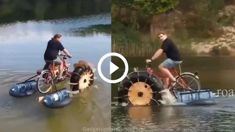 Learn how to build a water bike