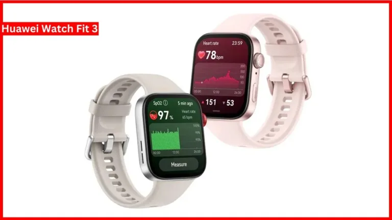 New smartwatch Huawei Watch Fit 3 launched