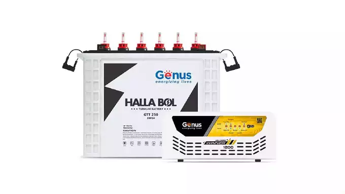 Genus Inverter with Battery 