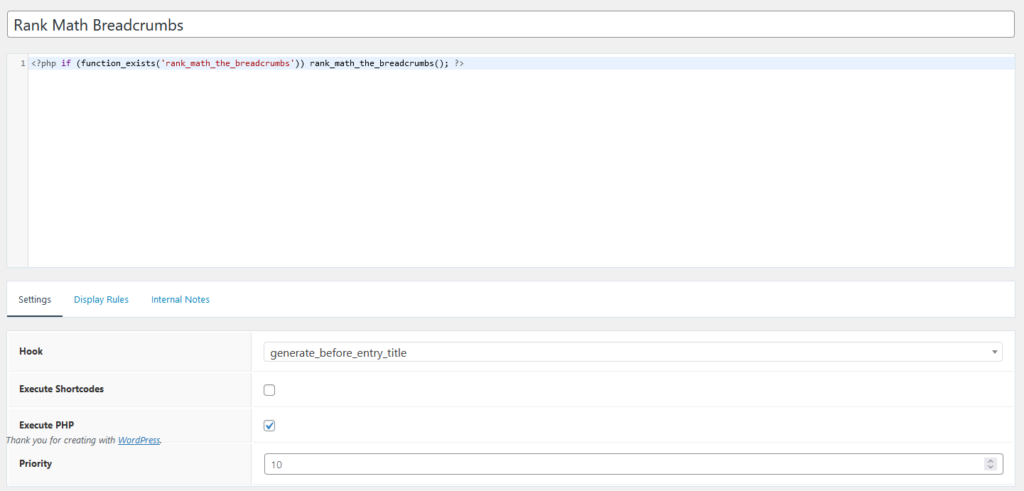 Learn how to turn on the Rank Math Breadcrumbs setting in just 5 minutes