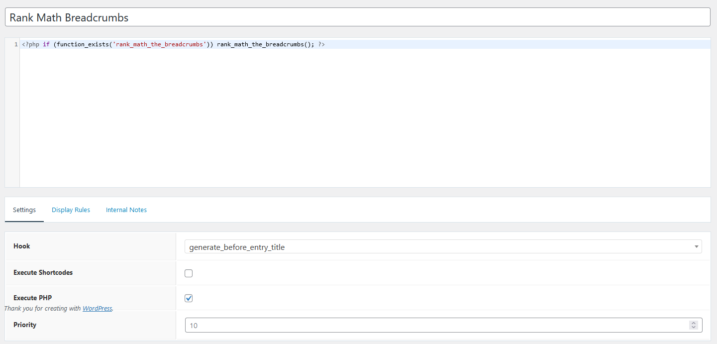 Learn how to turn on the Rank Math Breadcrumbs setting in just 5 minutes