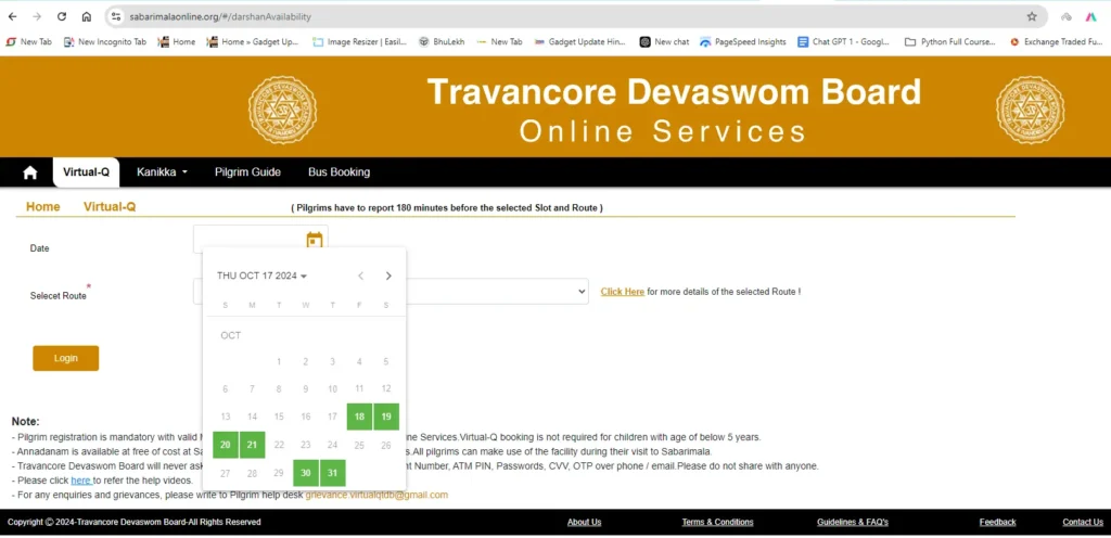Step-by-Step Guide to Booking Sabarimala Online Darshan Ticket 2024
