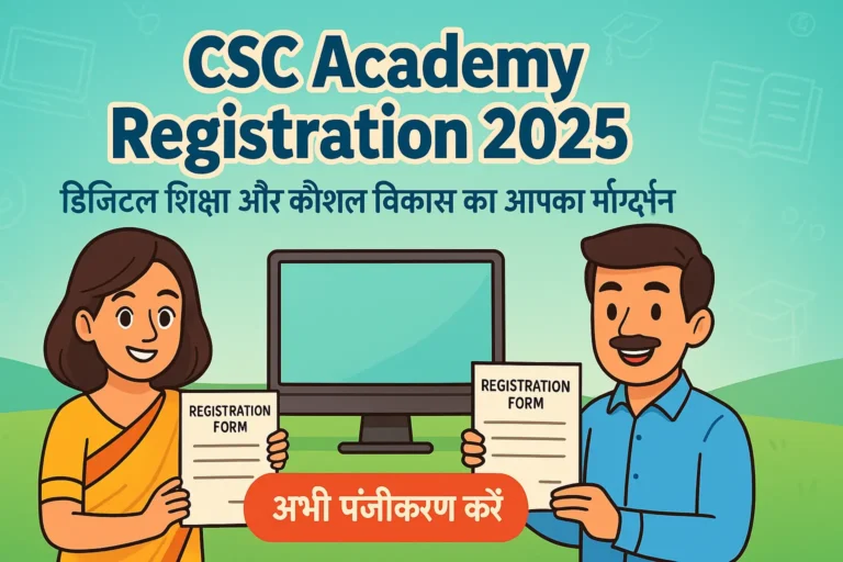 CSC Academy Registration
