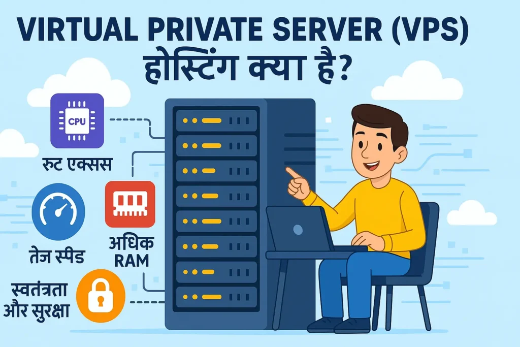 Hosting meaning in hindi 2025