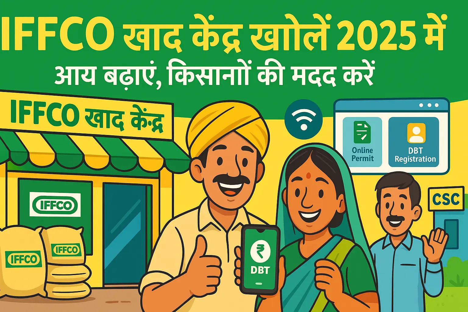 IFFCO Khad Center Kaise Kholen