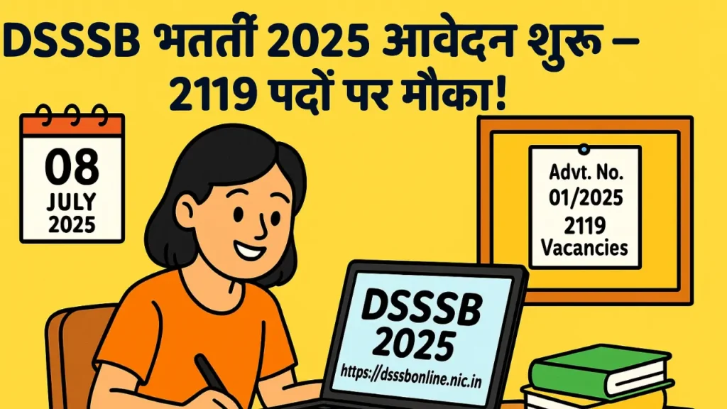 DSSSB Warder Recruitment 2025