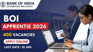 Bank of India Apprentice Recruitment 2026