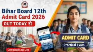 Bihar Board 12th Practical Admit Card 2026 Released | BSEB Inter hall ticket Download Link