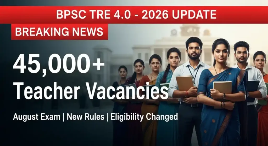 Bihar BPSC TRE 4.0 Notification 2026