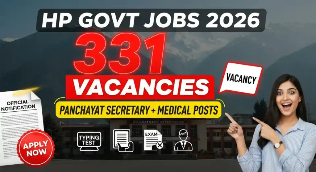 HP Panchayat Secretary Recruitment 2026 Out