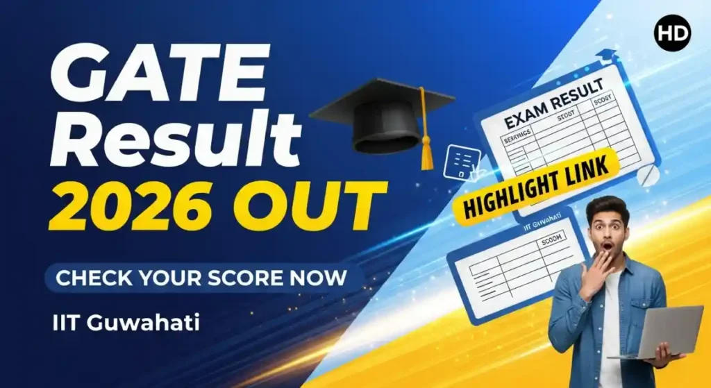 IIT GATE 2026 Result