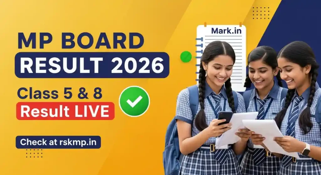 MP Board 5th 8th Result 2026