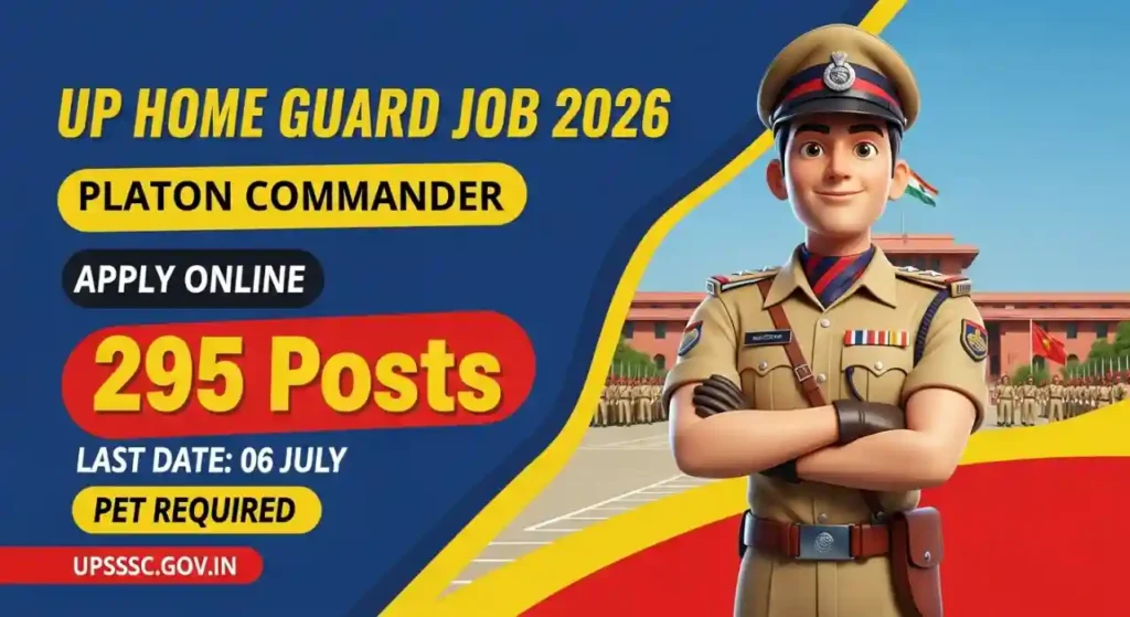 UPSSSC Platoon Commander And Block Organizer 2026
