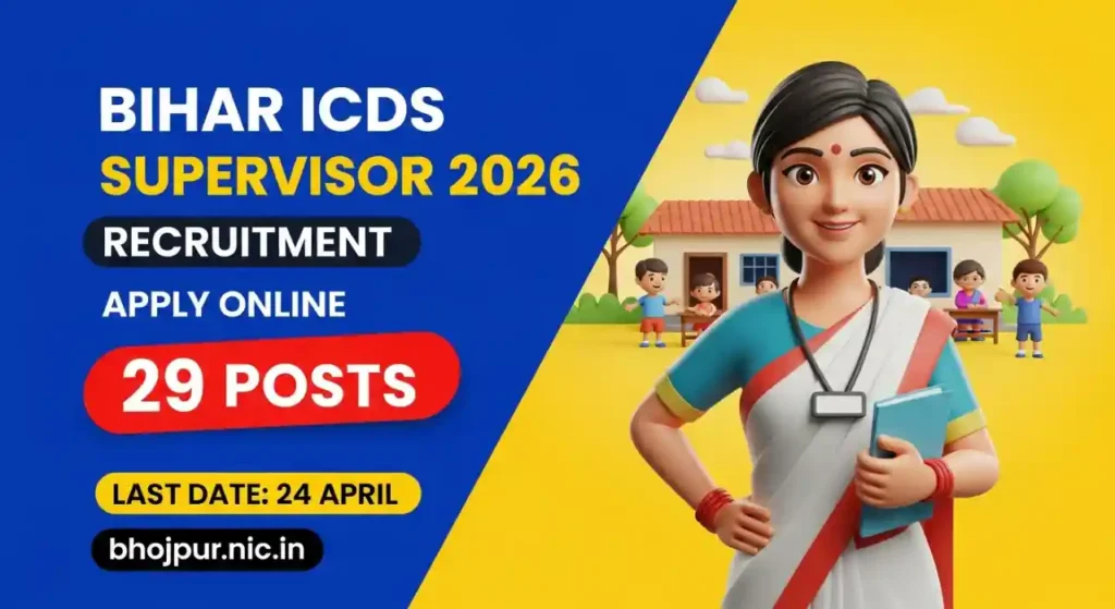Bihar ICDS Anganwadi Sevika Recruitment 2026