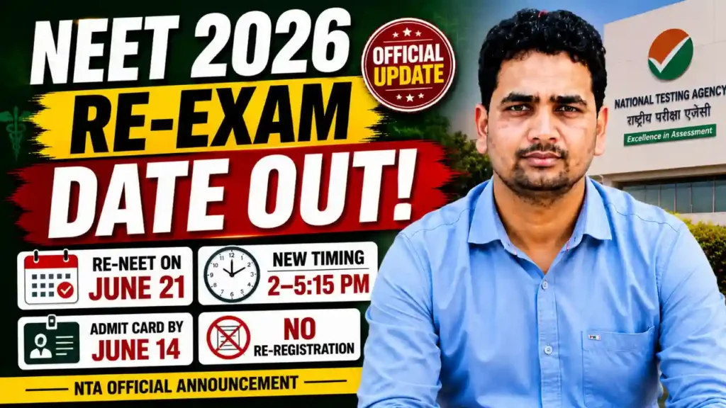 NEET 2026 Re-Exam Date