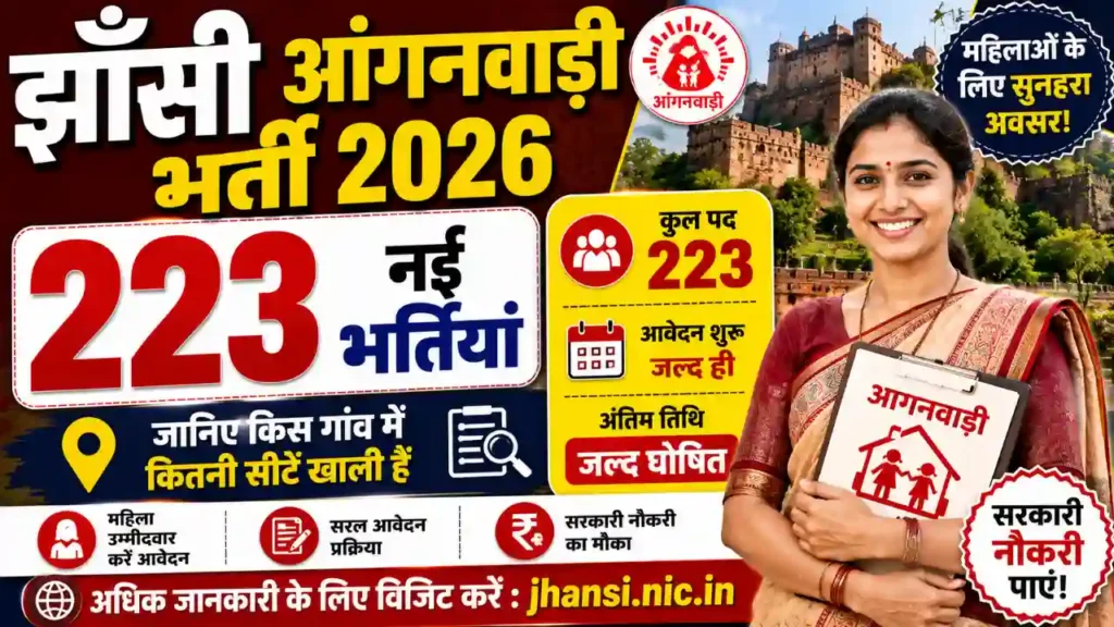 Jhansi Anganwadi Bharti 2026