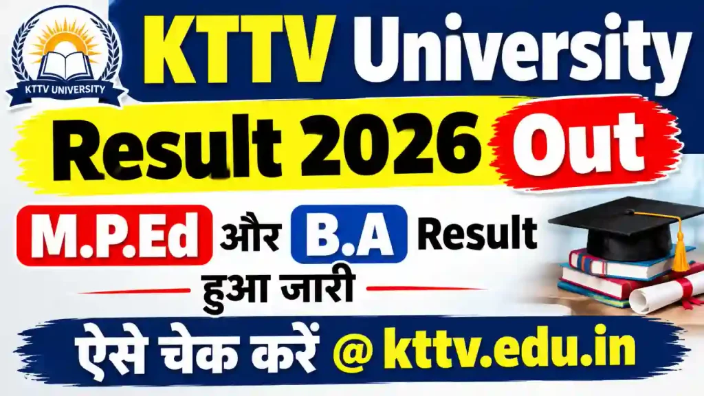 KTTV University Result 2026 Out
